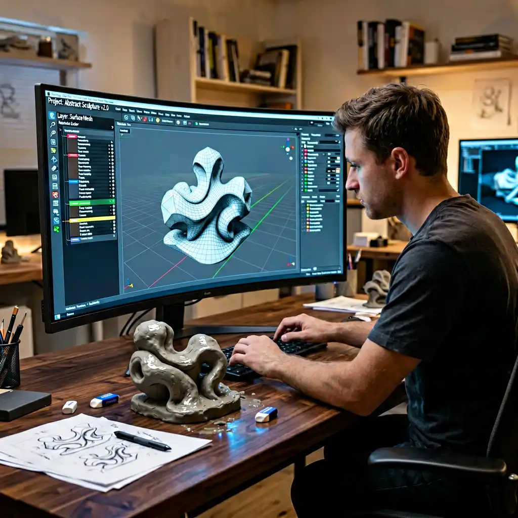 From Napkin Sketch to Finished Sculpture: A Factory Designer’s Full Process
