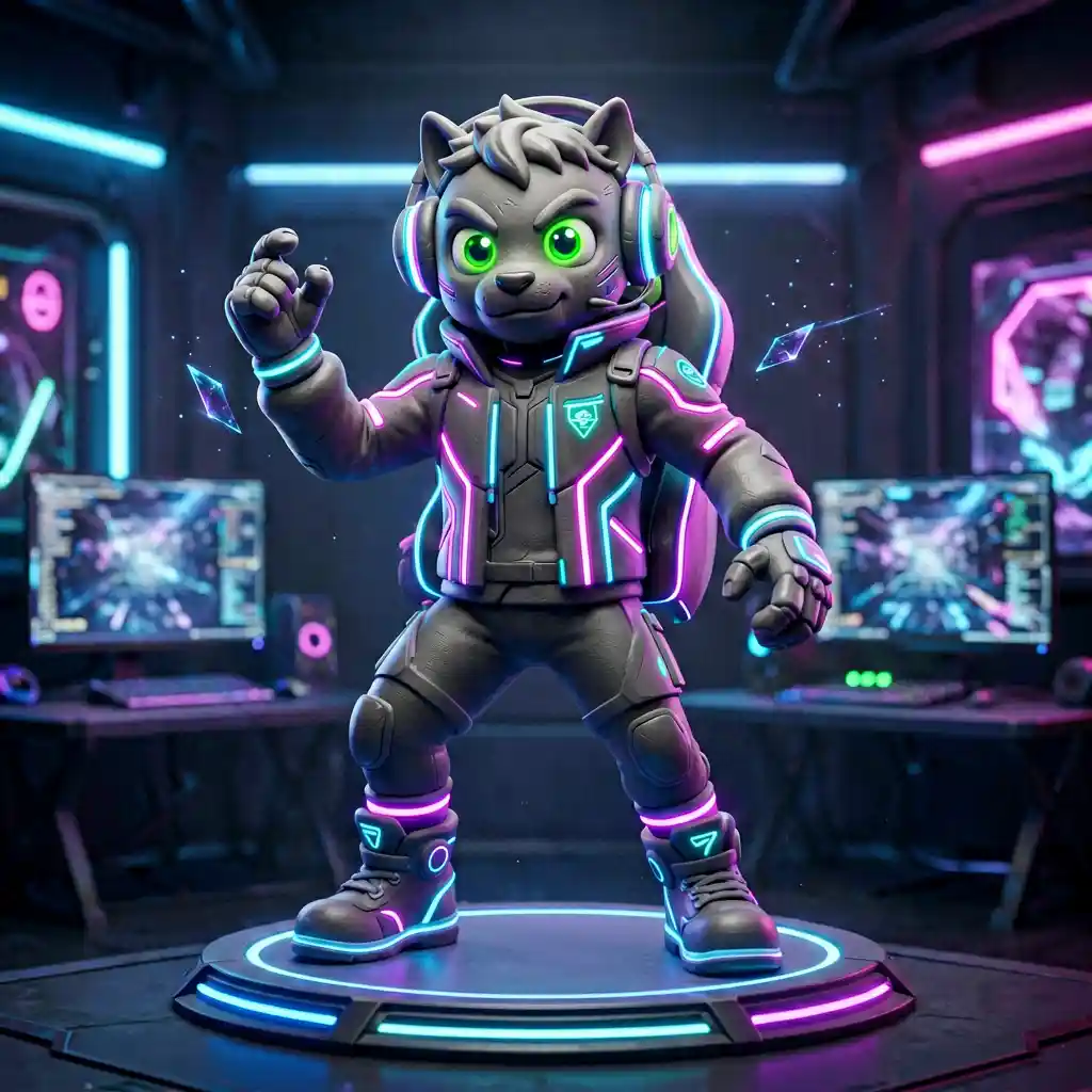 Custom IP Sculpture Development: From 2D Character to 3D Installation