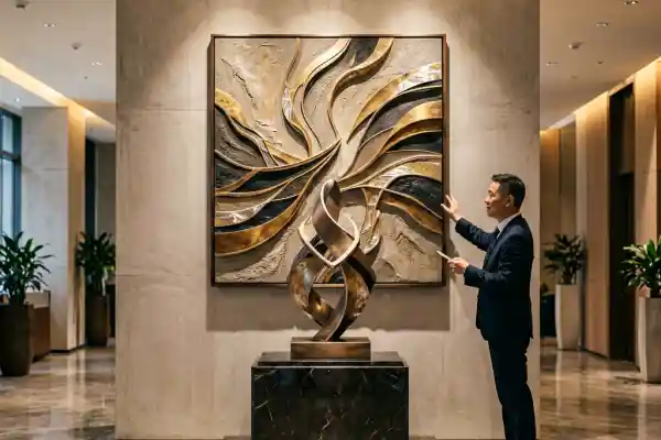 Interior Sculpture Installation: Wall-Mounted & Freestanding Design Guide