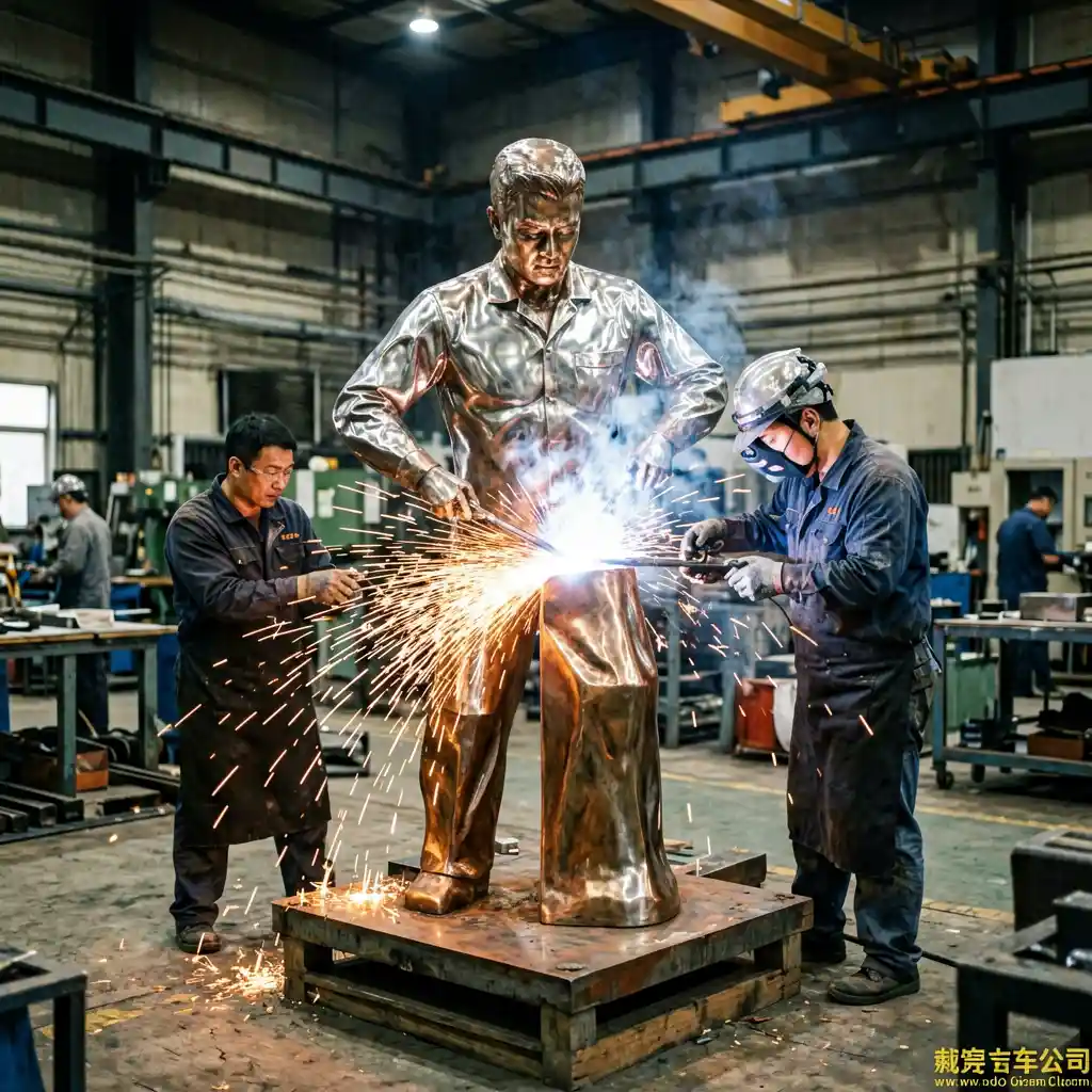Custom Metal Sculpture Manufacturing: Steel, Bronze & Corten