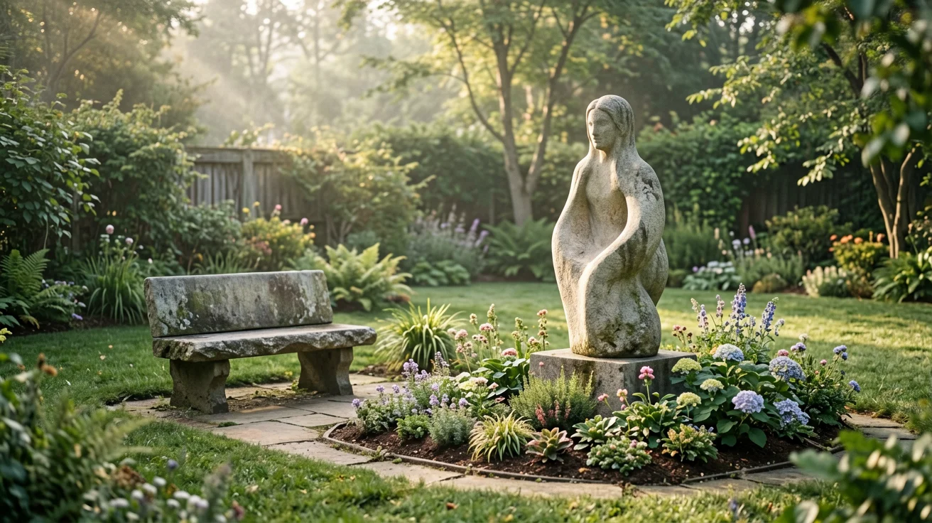 Memorial Sculpture Ideas: Honoring Loved Ones & Pets Outdoors
