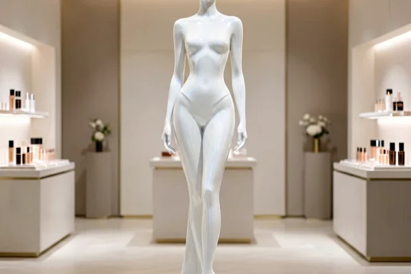 Brand Pop-Up Character Statue — Mobile FRP Mascot for Events