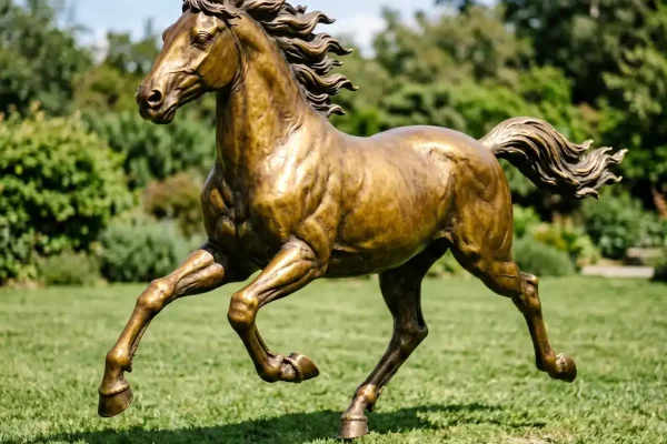The Wind Stallion — Bronze Animal Statue