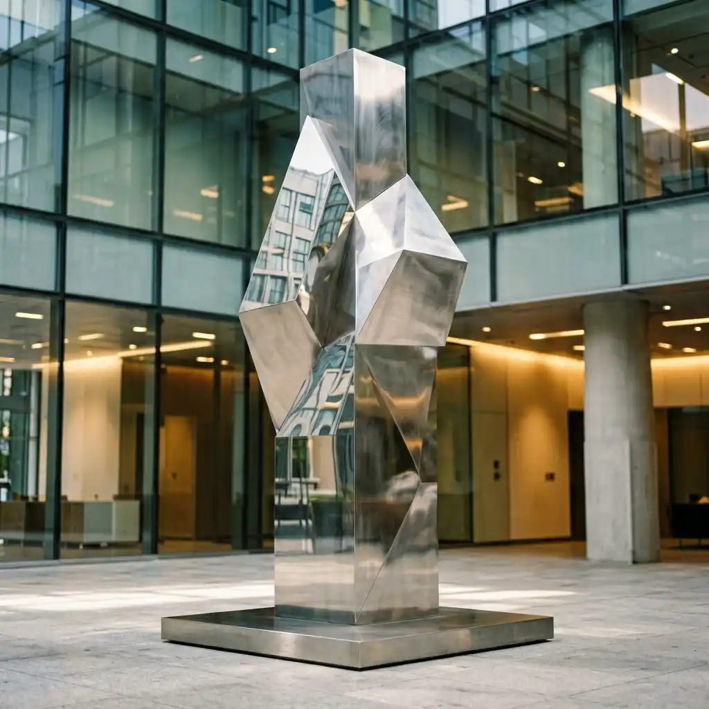 Corporate Sculpture in Office Lobby: A Strategic Investment for Brand Identity