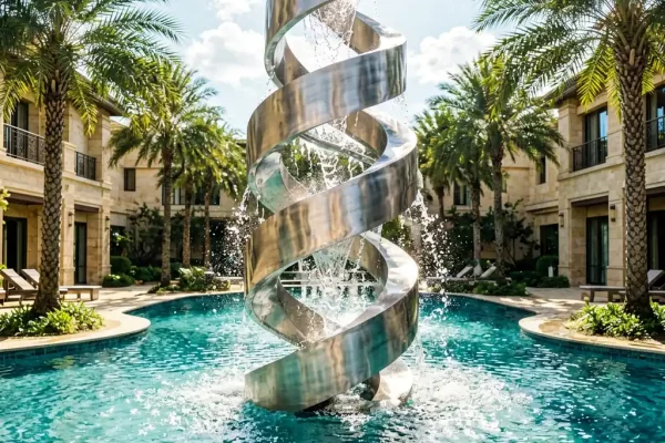 Water Feature Sculptures: Creating Dynamic Art That Moves and Sparkles