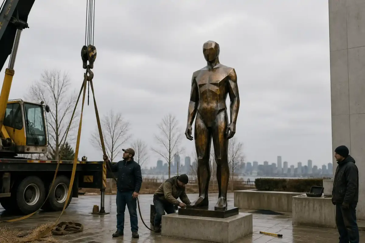 The Civic Guardian — Bronze Monument - 3