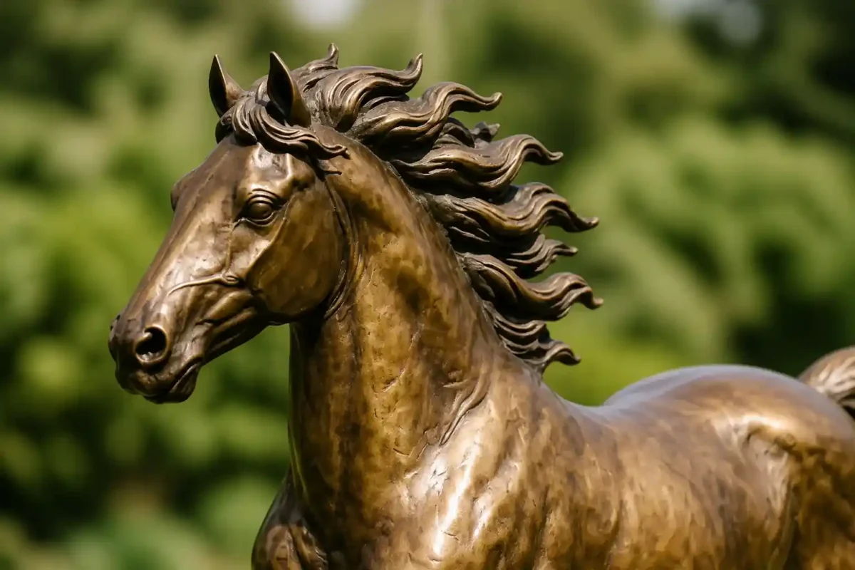 The Wind Stallion — Bronze Animal Statue - 2