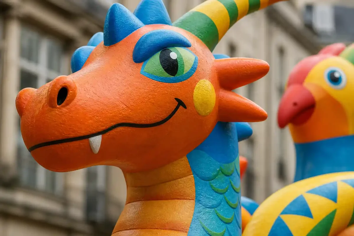 “The Urban Guardian” Inflatable Street Art Installation - 2