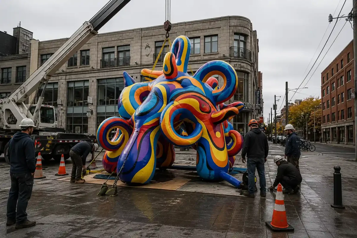 Nebula Nexus – Inflatable street art - 3