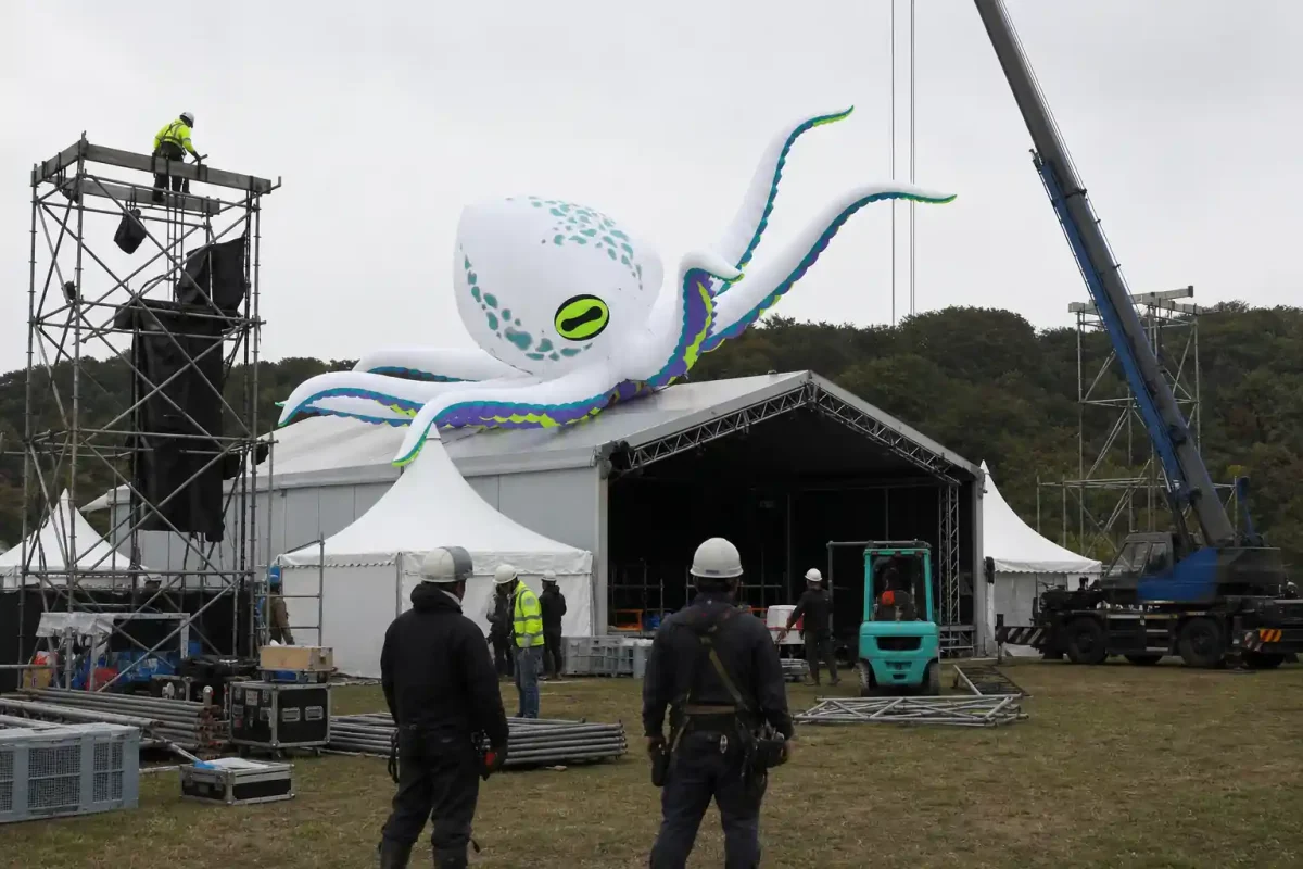 “The Harmonic Tentacle” Public Art & Event Synergy - 3