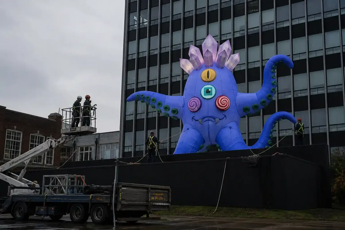 “The Abyssal Guardian” Inflatable Art Installation - 3