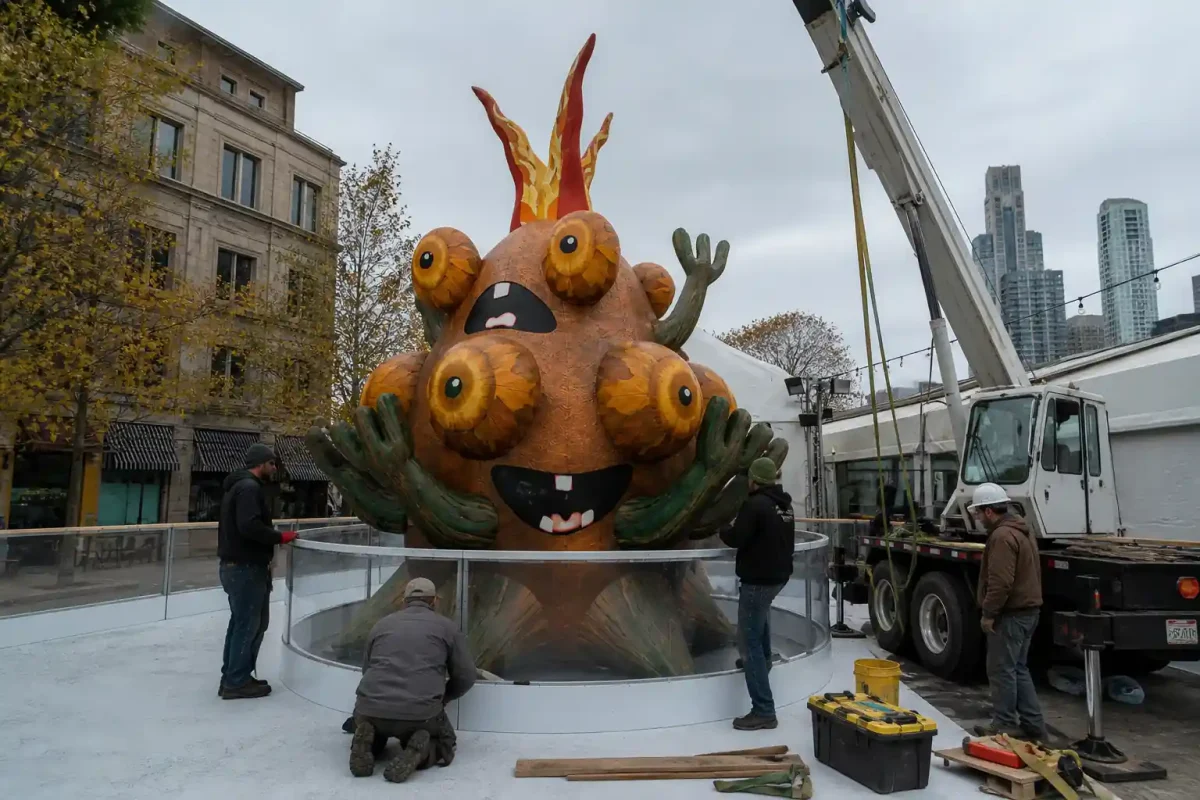 “The Autumnal Sentinel” Inflatable Art Installation - 3