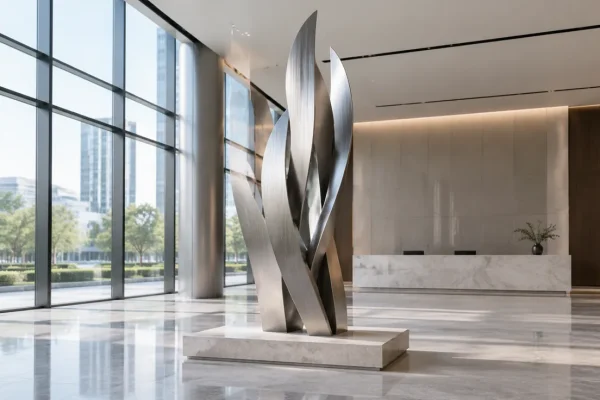 Corporate Lobby & Office Sculpture: Commissioning Guide for Developers