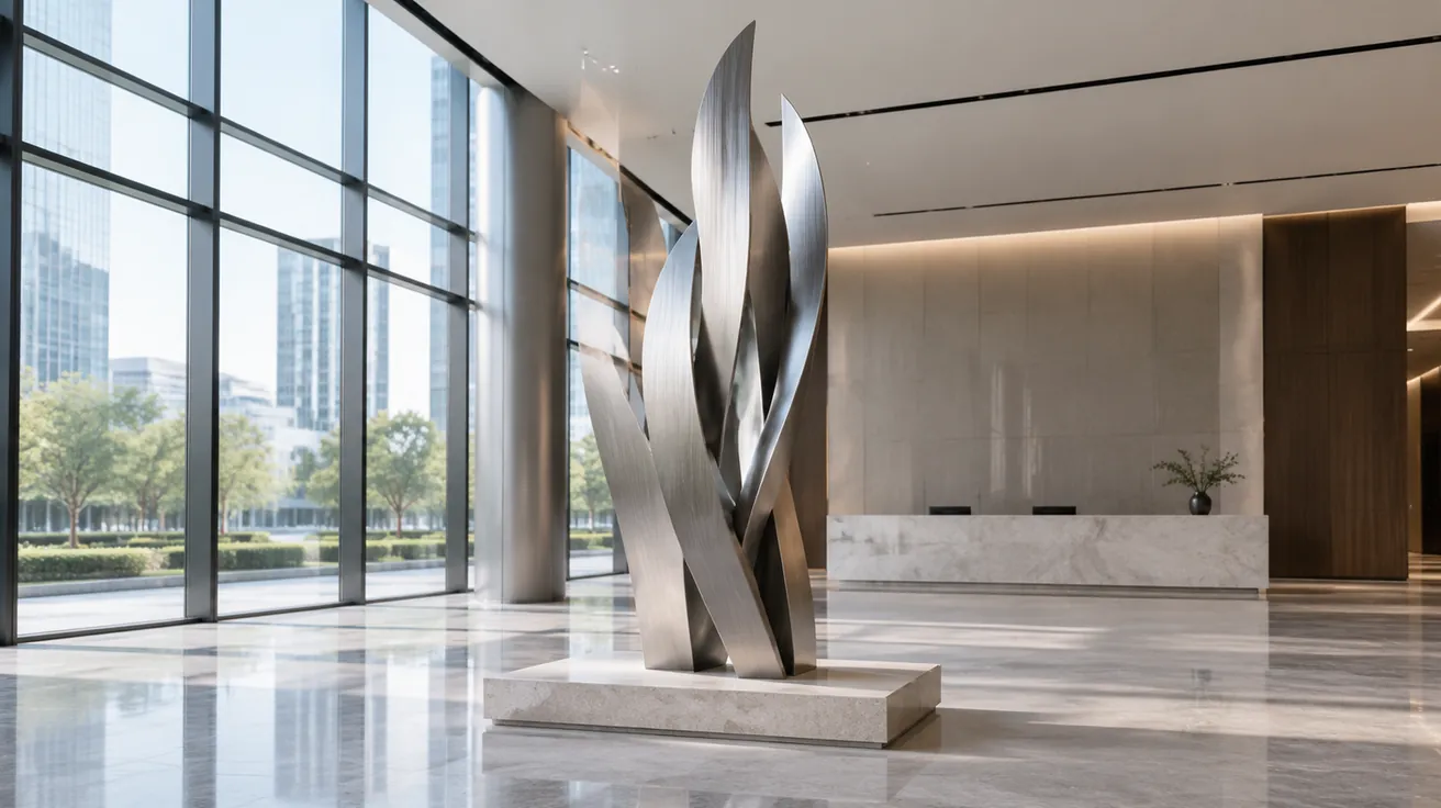 Corporate Lobby & Office Sculpture: Commissioning Guide for Developers